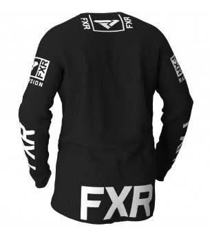 FXR Μπλούζα MX Helium Black / White