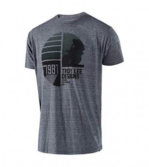 Troy Lee Designs T-Shirt Endless Vintage Gray Snow