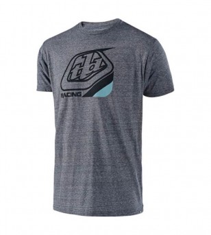 Troy Lee Designs T-Shirt Precision Gray Snow / Blue