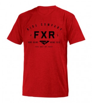 FXR T-Shirt Ride Co Red / Black