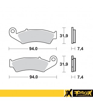 Σετ Τακάκια Μπροστά ProX...
