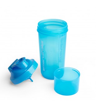 Smartshake Shaker πολλαπλών χρήσεων - Slim 500ml Neon Blue