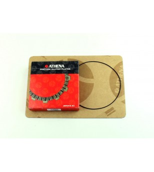 Athena Friction Clutch Plate Kit + Clutch Cover Gasket - Honda