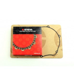 Athena Friction Clutch Plate Kit + Clutch Cover Gasket - Suzuki