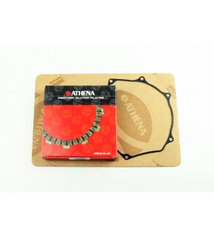 Athena Friction Clutch Plate Kit + Clutch Cover Gasket - Suzuki