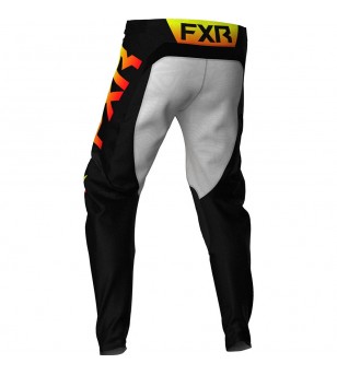 FXR Παντελόνι MX Podium Black / Red / Hi-Vis / Grey Aztec
