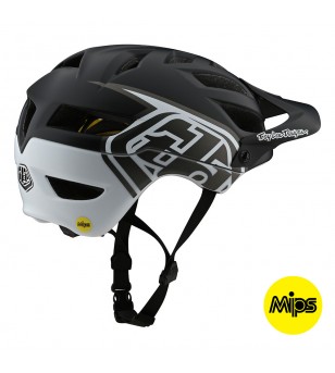 Troy Lee Designs A1 Mips Classic Black / White