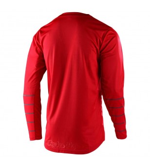Troy Lee Designs Μπλούζα ΜΧ GP Pinstripe Red / Gray