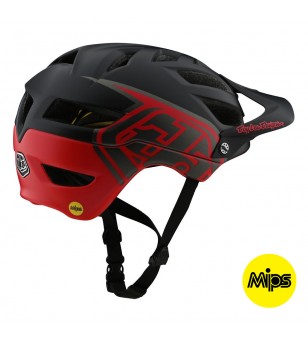 Troy Lee Designs A1 Mips Classic Black / Red