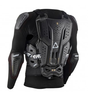 Leatt Rigid Protection Body and Chest Moto long sleeve 6.5 Black