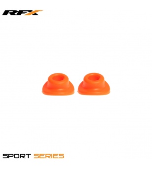 RFX Sport Valve Rubber Seals (Orange) 2pcs