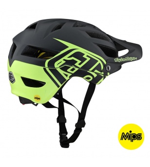 Troy Lee Designs A1 Mips Classic Gray / Green