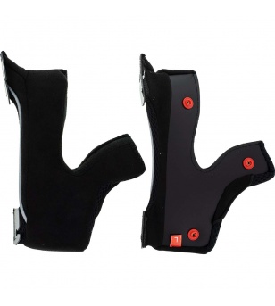 FXR Clutch Cheek Pads Black