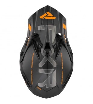 Helmet FXR Helium Race Div w/ D-Ring Black / Orange Helmet FXR Helium Race Div w/ D-Ring Black / Orange
