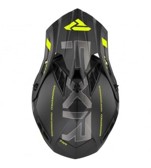 Helmet FXR Helium Race Div w/ D-Ring Black / Hi Vis Helmet FXR Helium Race Div w/ D-Ring Black / Hi Vis