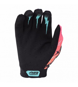 Troy Lee Designs Gloves Air Skull Demon Orange / Green
