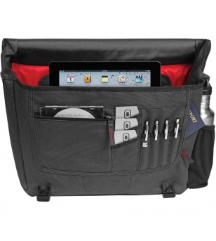 Ogio Renegade Messenger Black Pindot Laptop Bag Black / Pindot