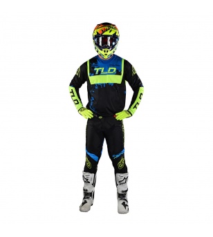 Troy Lee Designs Μπλούζα ΜΧ GP Astro Black / Yellow