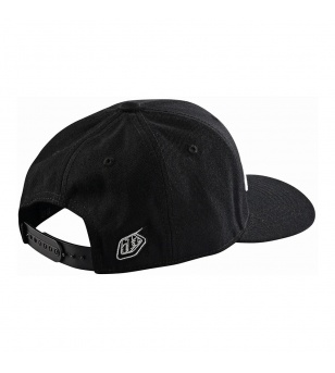 Troy Lee Designs Καπέλο Signature Snapback Black / White