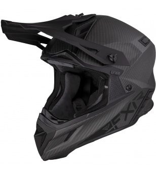 FXR Κράνος Helium Carbon Black