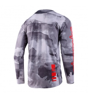 Troy Lee Designs Μπλούζα Skyline LS Blocks Charcoal