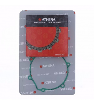 Athena Friction Plates Kit + Clutch Cover Gasket - Yamaha YZ 65