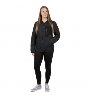 FXR Rig Quilted Jacket Black
