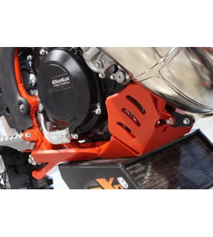 AXP Xtrem Ποδιά Κινητήρα με Προστασία Μοχλικού Beta 250RR, 300RR '18-19' - Red