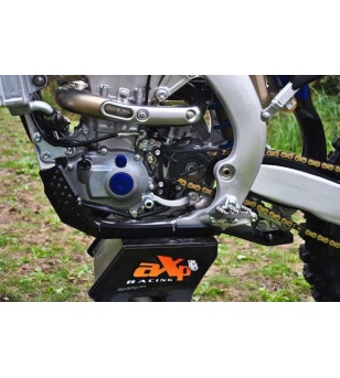 AXP Skid Plate Yamaha YZF450 '18-22', YZF250 WRF250 & WRF450 '19-23', Fantic XEF250 '21-23' ' - Black