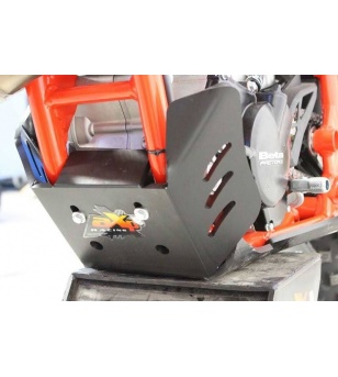 AXP Skid Plate Beta 350RR, 390RR, 430RR, 480RR, 500RR '14-19' - Black