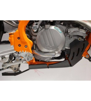 AXP Ποδιά Κινητήρα με Προστασία Μοχλικού KTM SX250, Husqvarna TC250 '17-18' - Black