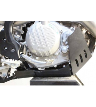AXP Skid Plate KTM SXF450 '16-18', Husqvarna FE 450/501 '17-23', FC450 '16-18' - Black