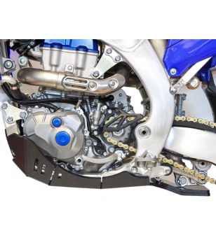 AXP Ποδιά Κινητήρα με Προστασία Μοχλικού Yamaha YZF / WRF 450 '23-25' - Black