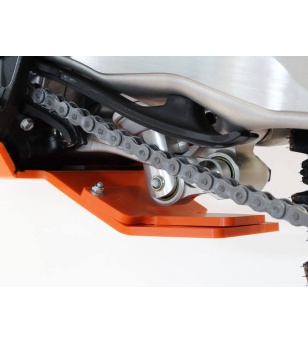 AXP Ποδιά Κινητήρα με Προστασία Μοχλικού KTM SX250 '23-25' - Orange
