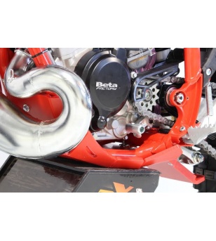 AXP Xtrem Ποδιά Κινητήρα με Προστασία Μοχλικού Beta 125RR, 200RR '20-22' - Red
