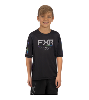 FXR Παιδική Μπλούζα UPF Black