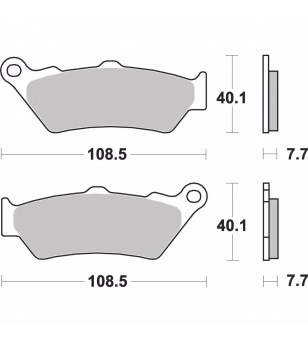 Σετ τακάκια (Μπροστά) AP Racing