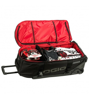 Ogio Rig 9800 (125L) Gear Wheel Bag Blockade Red