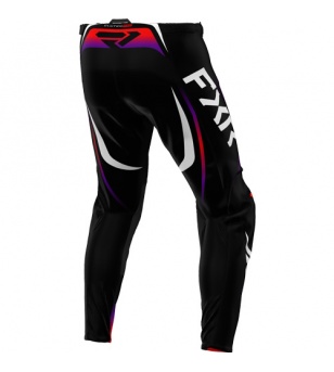 FXR Παντελόνι MX Clutch Pro Black / Red / Purple