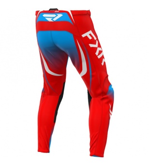 FXR Παντελόνι MX Clutch Pro Red / White / Cyan