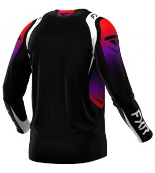 Jersey MX FXR Clutch Pro Black / Red / Purple