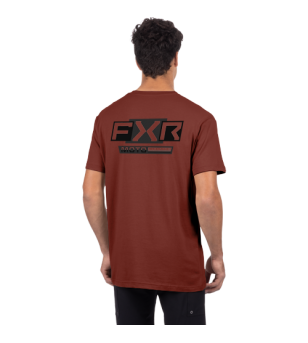 FXR M Podium Pro Premium T-Shirt Oxblood / Black