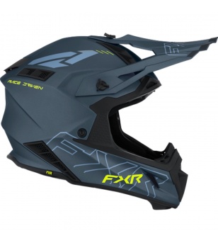 FXR Κράνος Helium Prime Dark Steel/HiVis
