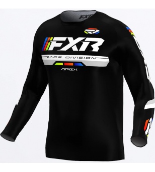 Youth Jersey MX FXR Apex Black