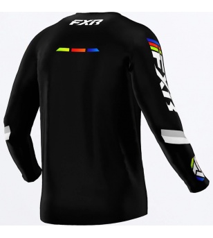 Youth Jersey MX FXR Apex Black