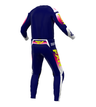 FXR MX Suit Clutch MX Navy / Razz / White