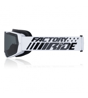 FXR Factory Ride MX Goggle White