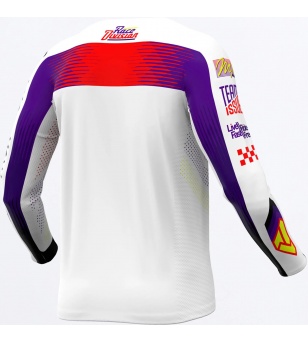 Jersey MX FXR Podium Gladiator White / Purple / Red