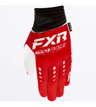 FXR Prime MX Glove Red / White