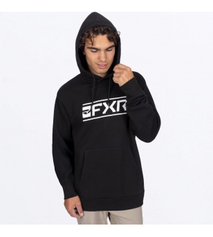 FXR M Victory Cotton Hoodie Black / White